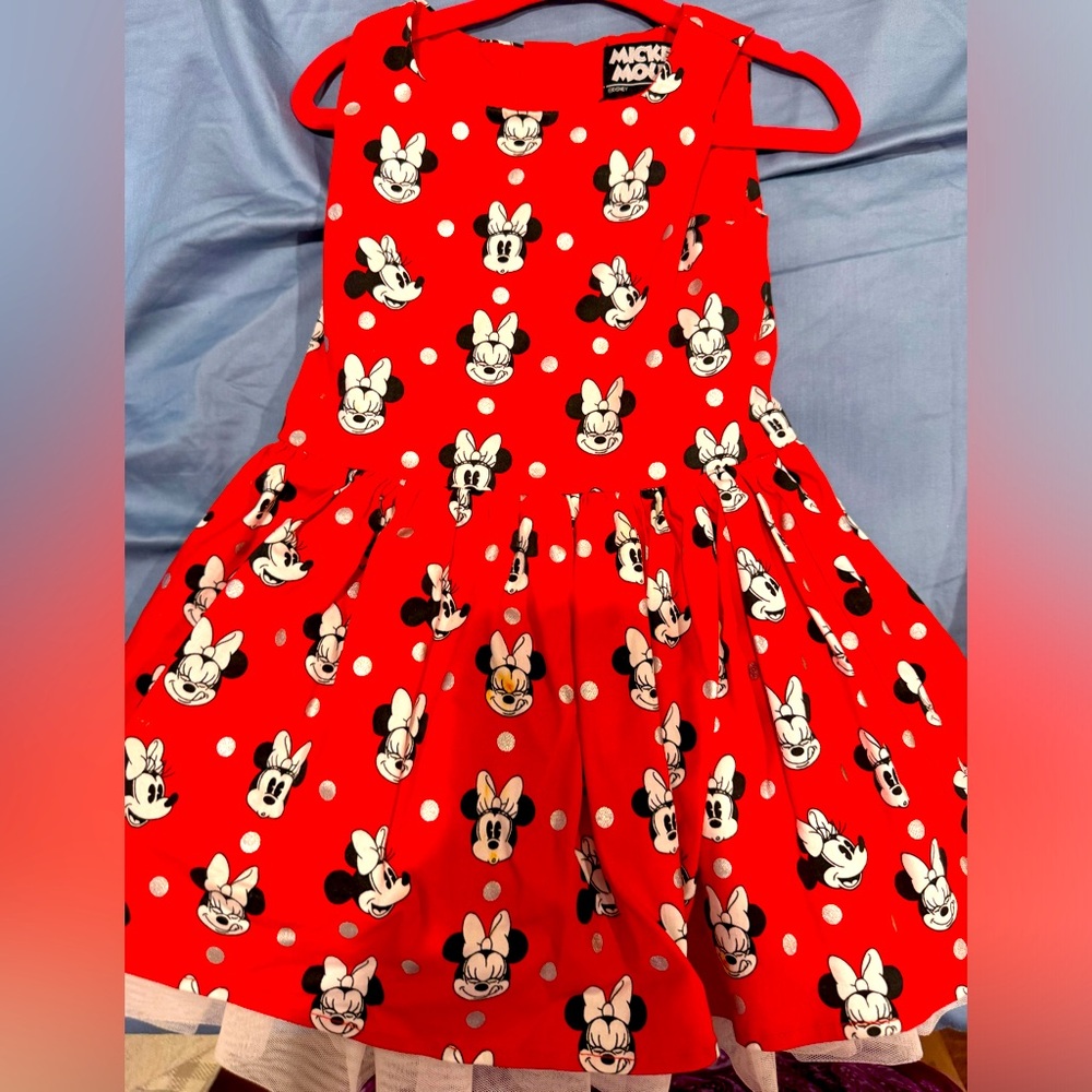 Disney Minnie Mouse Toddler Dress Red